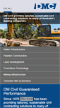 Mobile Screenshot of dmcivil.com.au